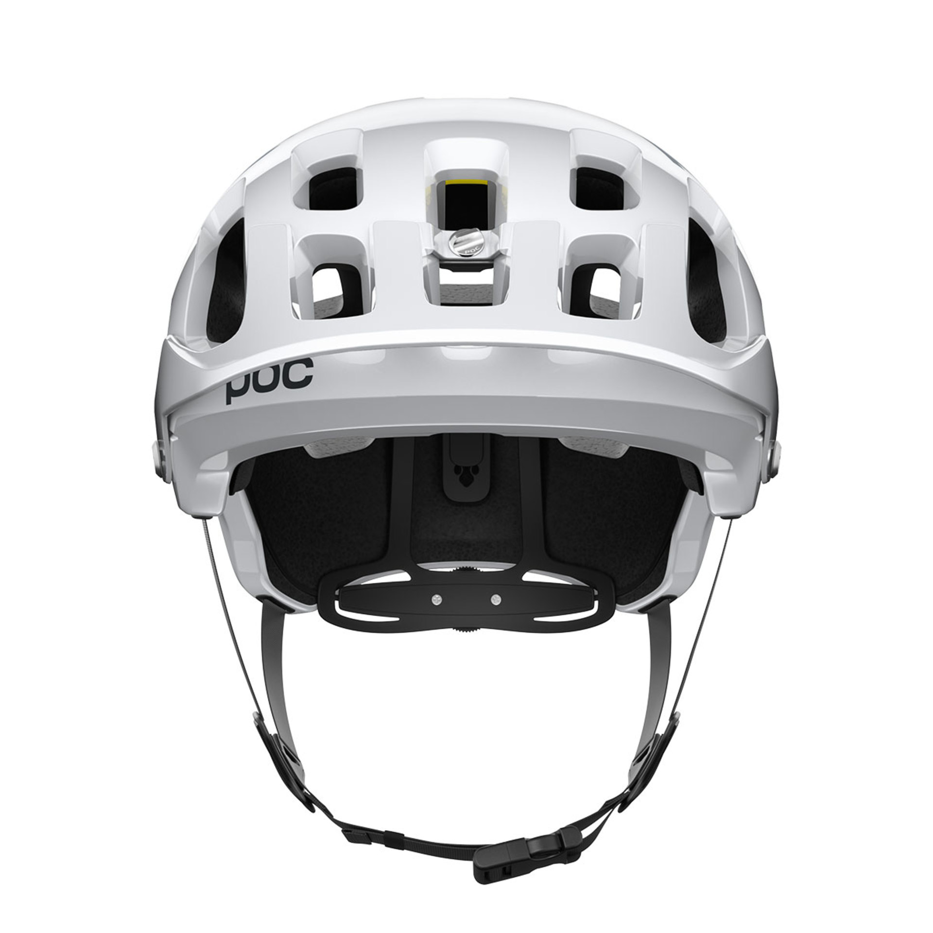 POC Tectal Race MIPS MTB Fietshelm Wit/Zwart