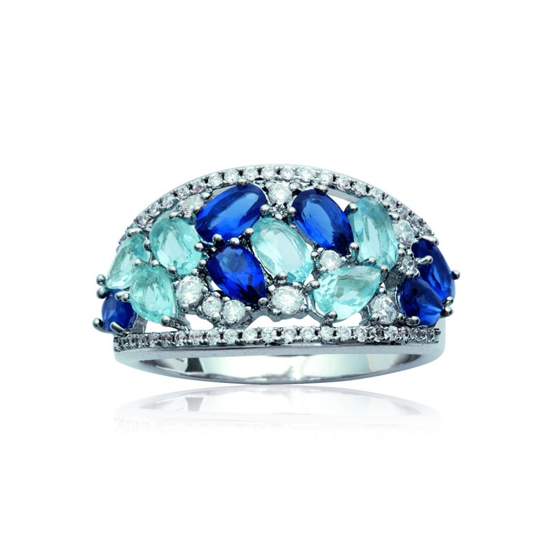 Bague Femme - Argent 925 - Oxyde de zirconium