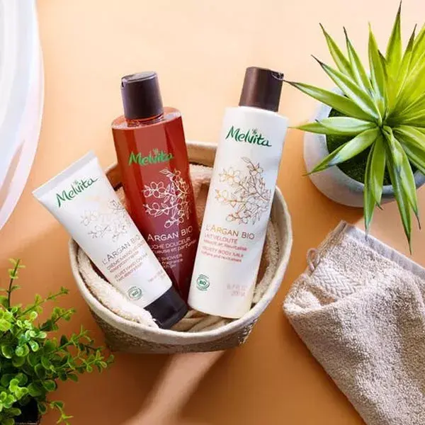 Gel de Banho Suave com Argan Orgânico Melvita 250ml