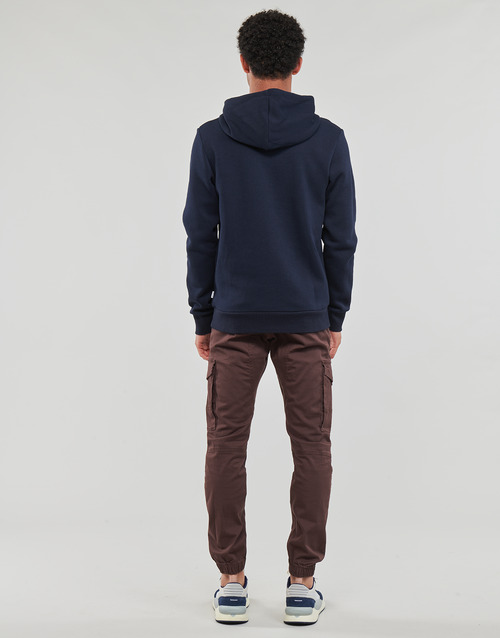 Jack & Jones - JJELOGO SWEAT HOOD 2 COL 23/24 - Marine
