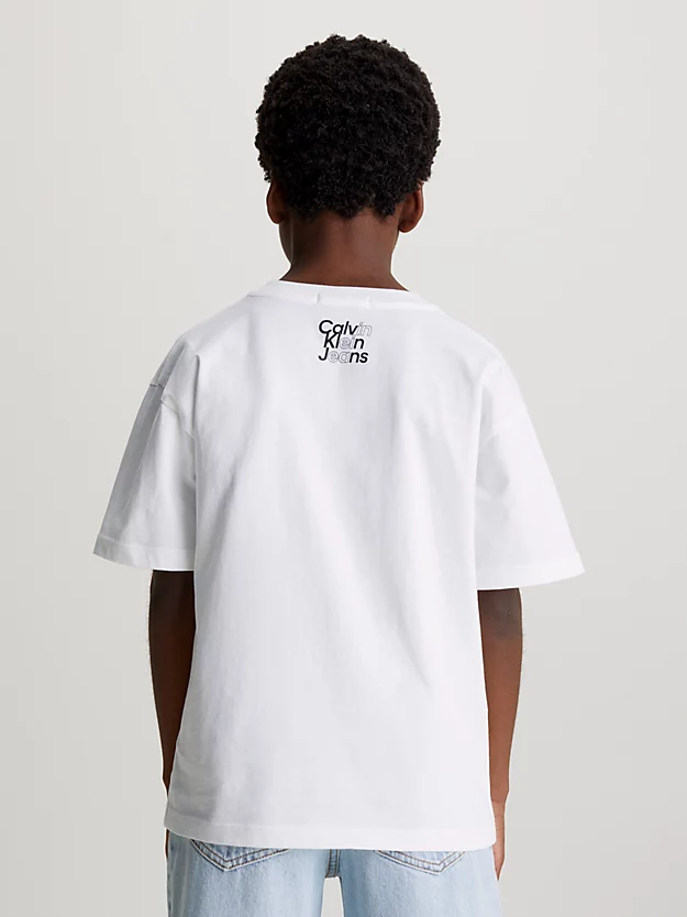 Camiseta com logo e modelagem relaxada