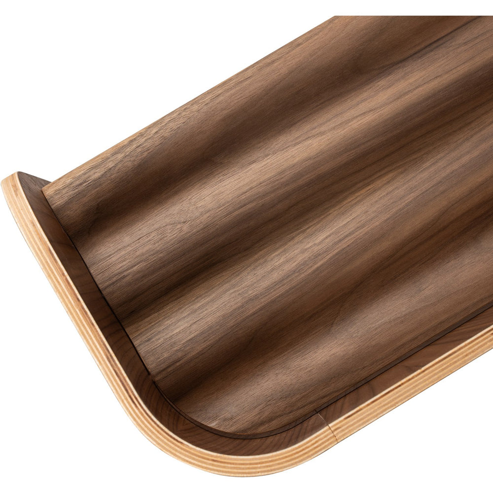 Køb Curve Lab Walnut Small Curvy Bogreol