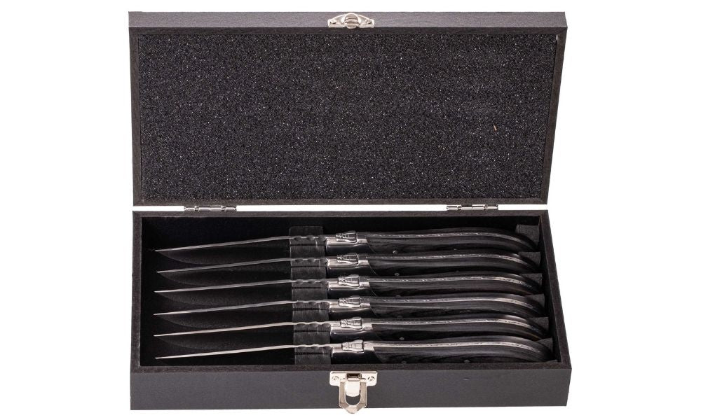 Blackwell Steakmessen Laguiole - Pakkahout - 6 Stuks
