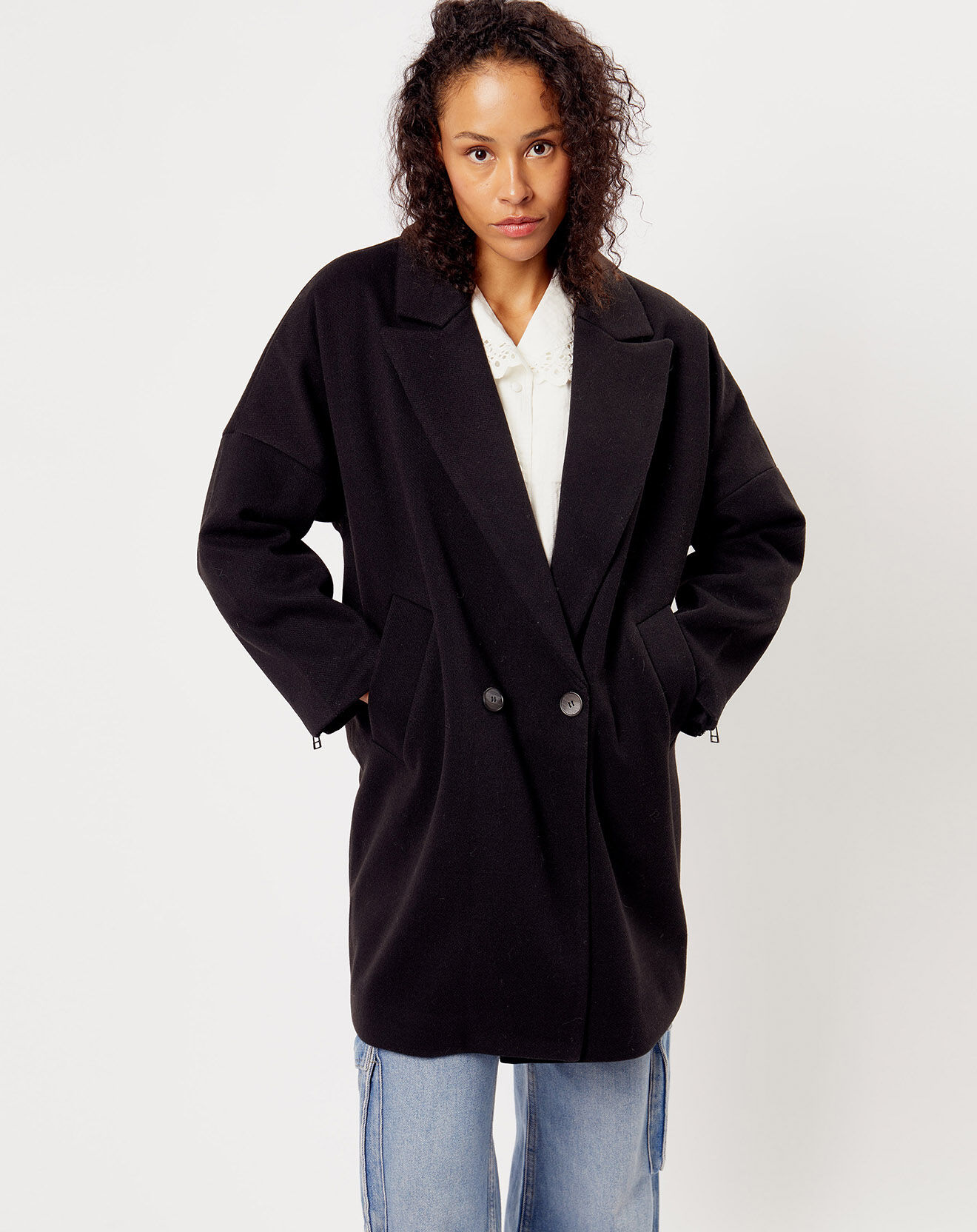 See u Soon Manteau Pauline noir