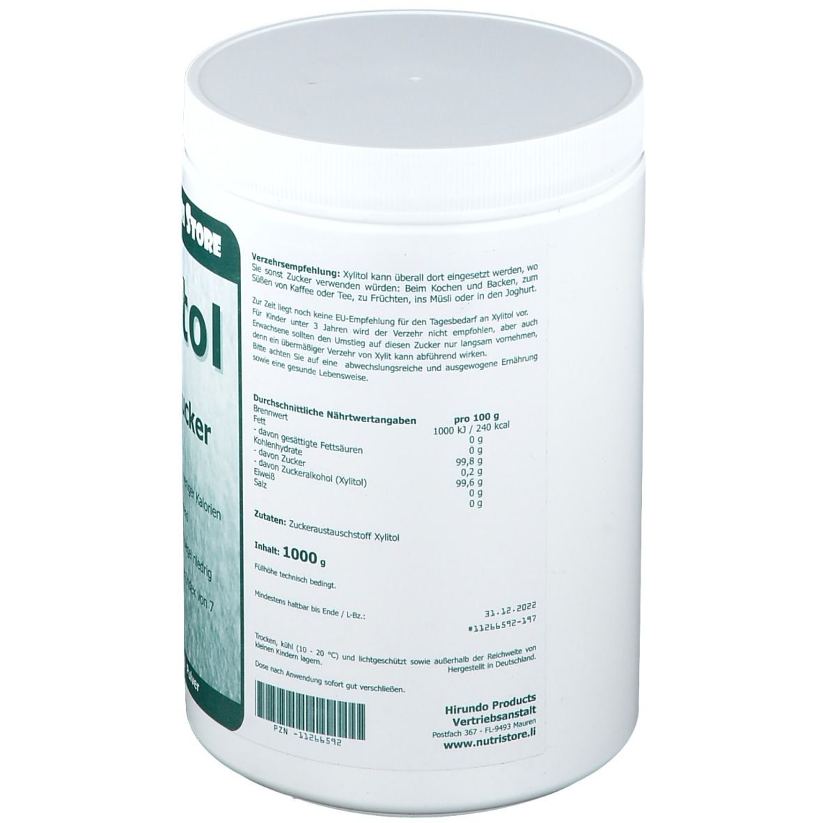 Xylitol Birkenzucker