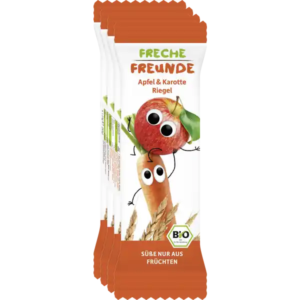 Bio Frecher Riegel Apfel & Karotte