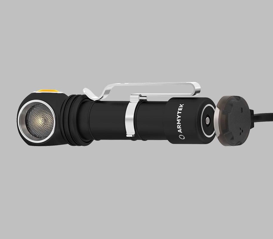 Armytek Wizard C2 WR Magnet USB Multifunktionstaschenlampe warmes Licht mit Rotlicht-Funktion