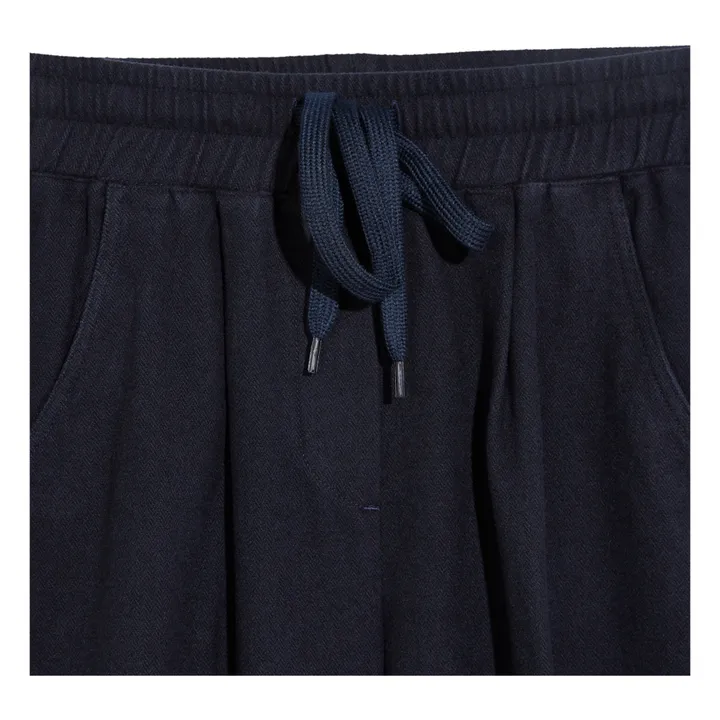 Bellerose Pantalon Droit Peyton | Bleu marine