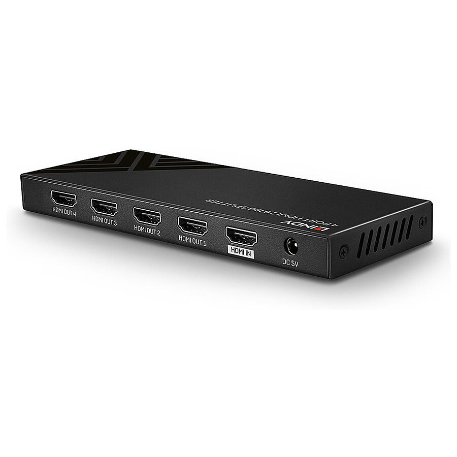 Lindy HDMI Splitter 4K EDID (4 Sorties)