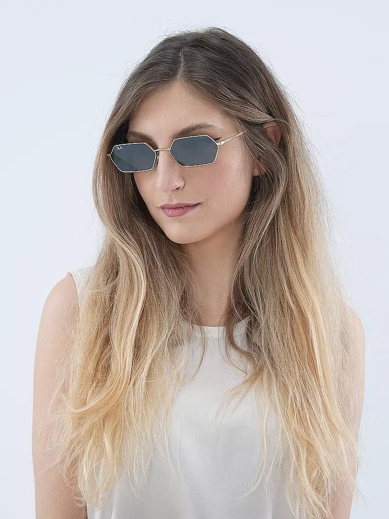 RAY BAN Sonnenbrille 0RB3728/58 gold