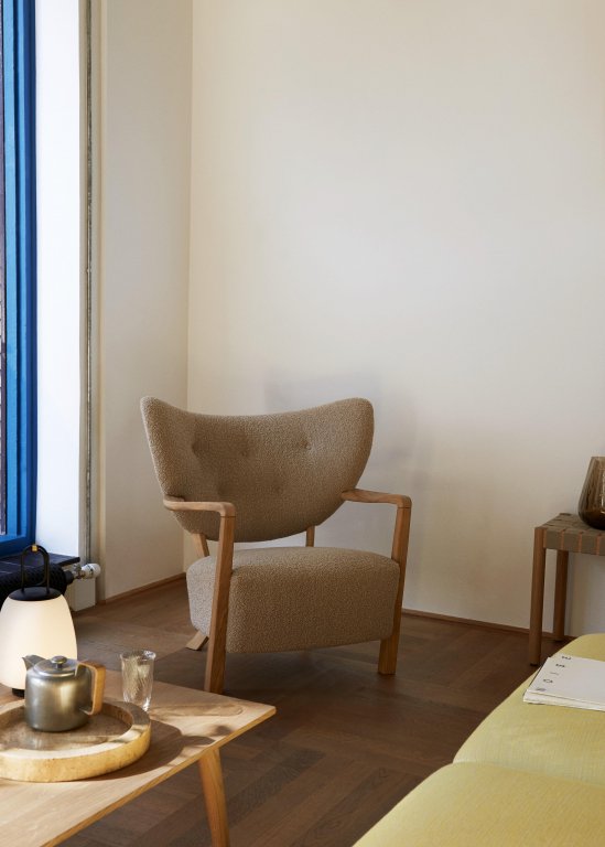 &tradition Wulff fauteuil walnoot hallingdal 376
