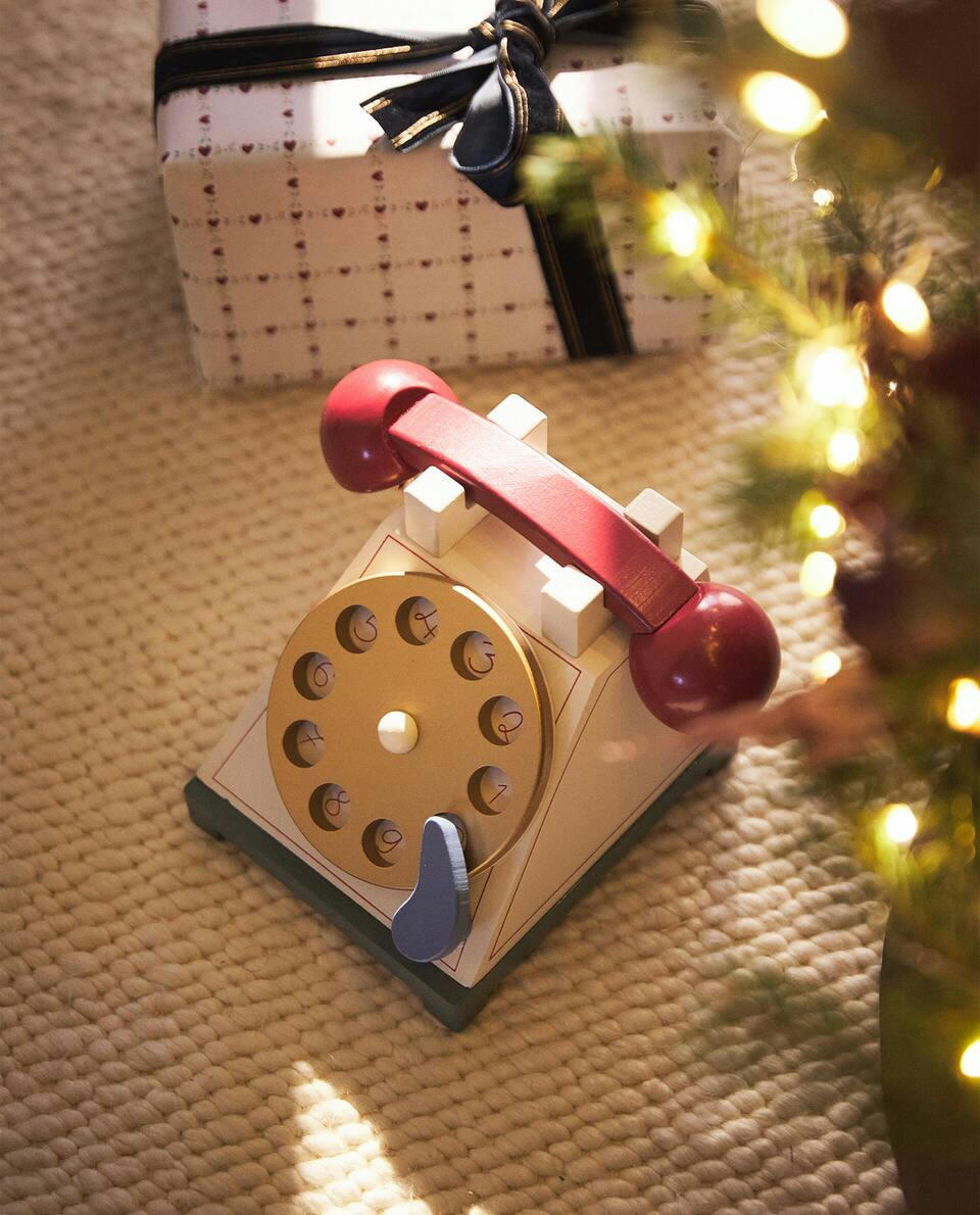 TELEFONE DE BRINQUEDO COM SONS MUSICAIS DE NATAL PARA CRIANÇAS