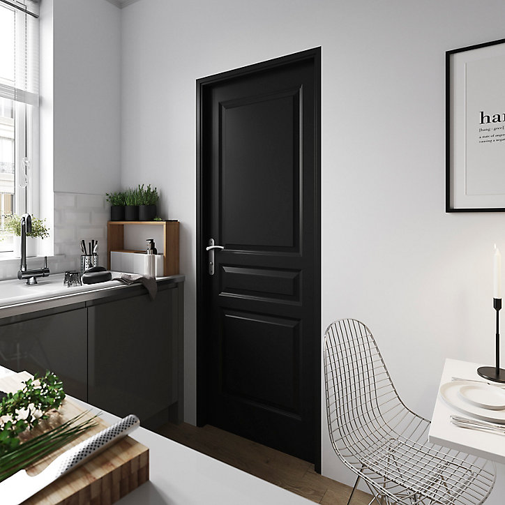 Bloc-porte Ordesa postformé blanc H.204 x l.93 cm, poussant gauche