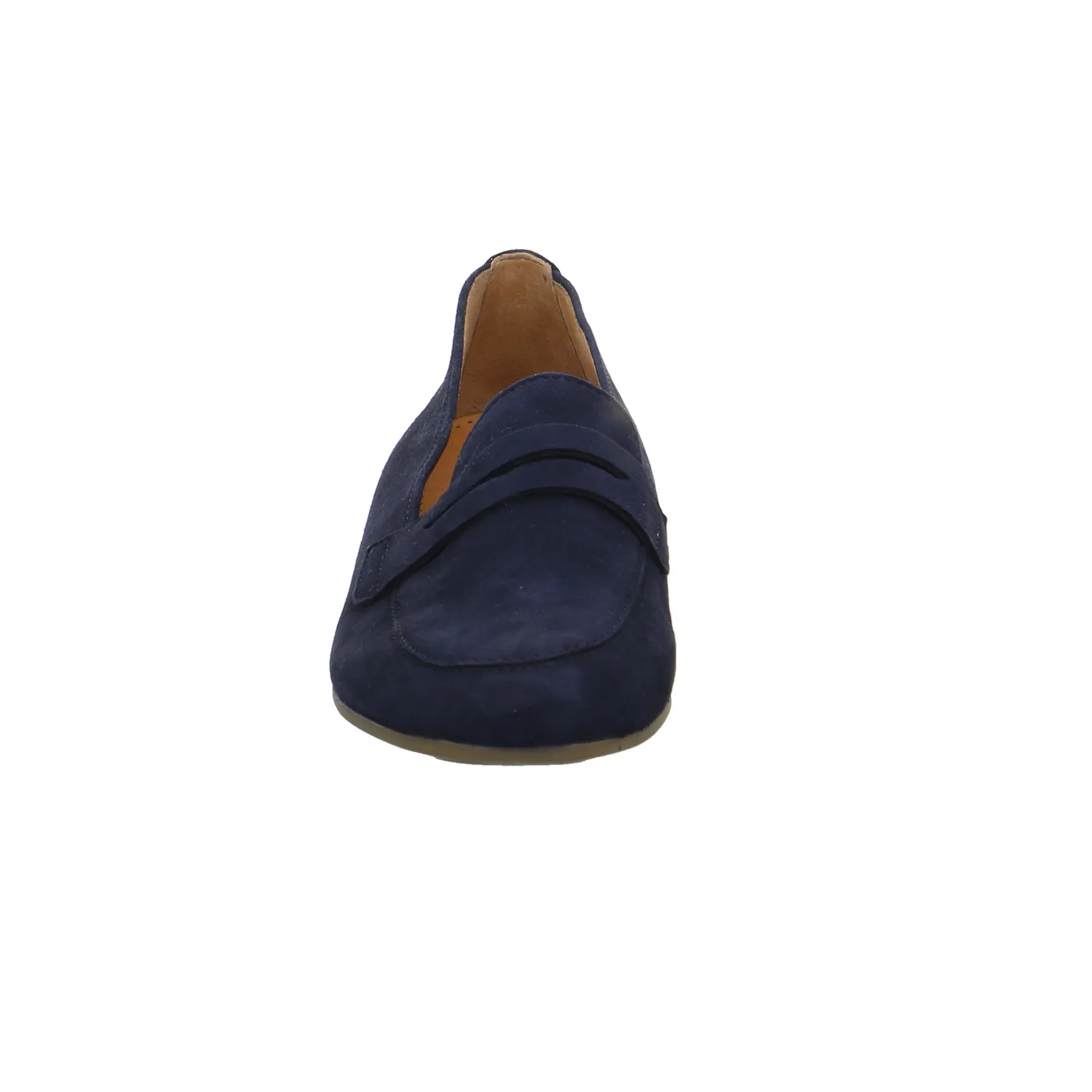 GABOR Slipper Blau Leder  