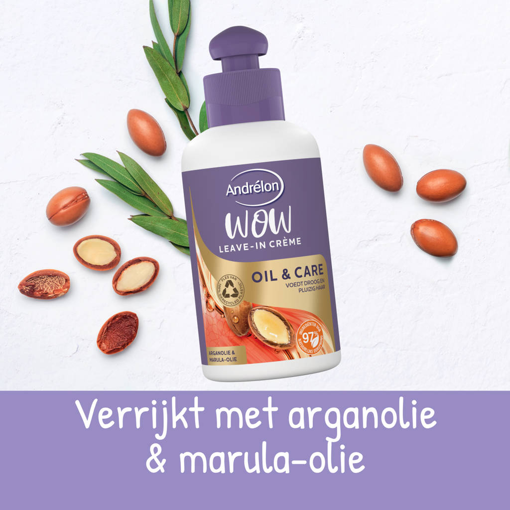 Oil & Care WOW leave-in crème - 6 x 200 ml