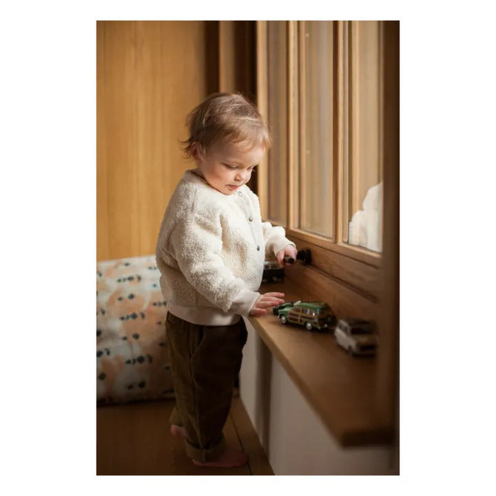 Marlot Paris Sweat Façon Fourrure Joe | Ecru