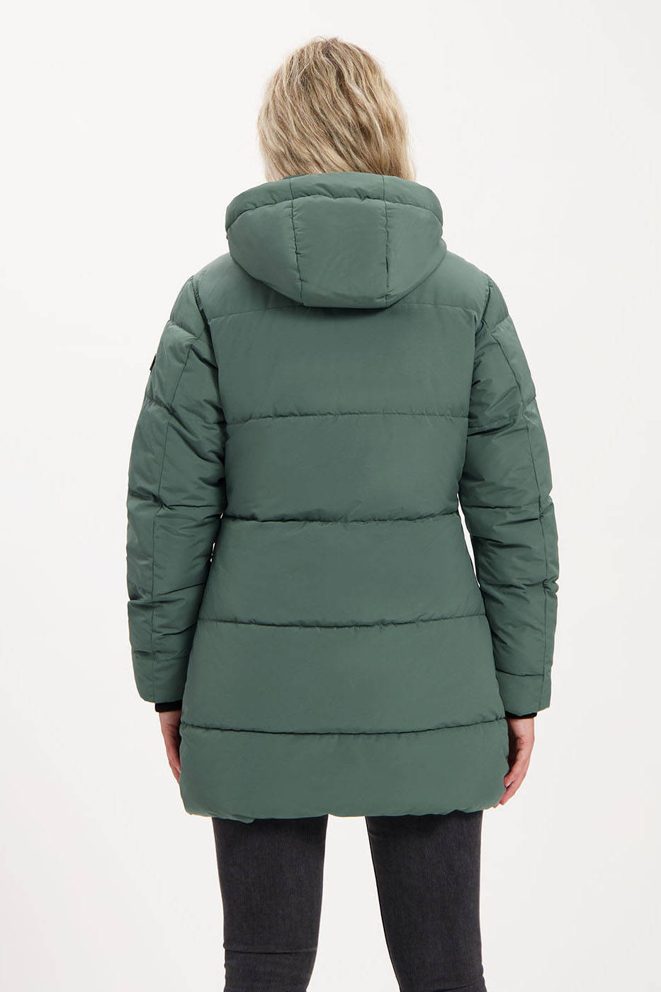 Kjelvik outdoor jas Stine groen