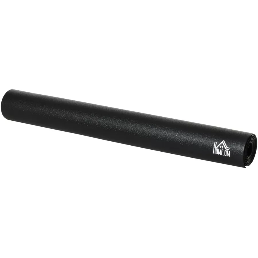 HOMCOM Fitnessmatte für Sportgeräte schwarz