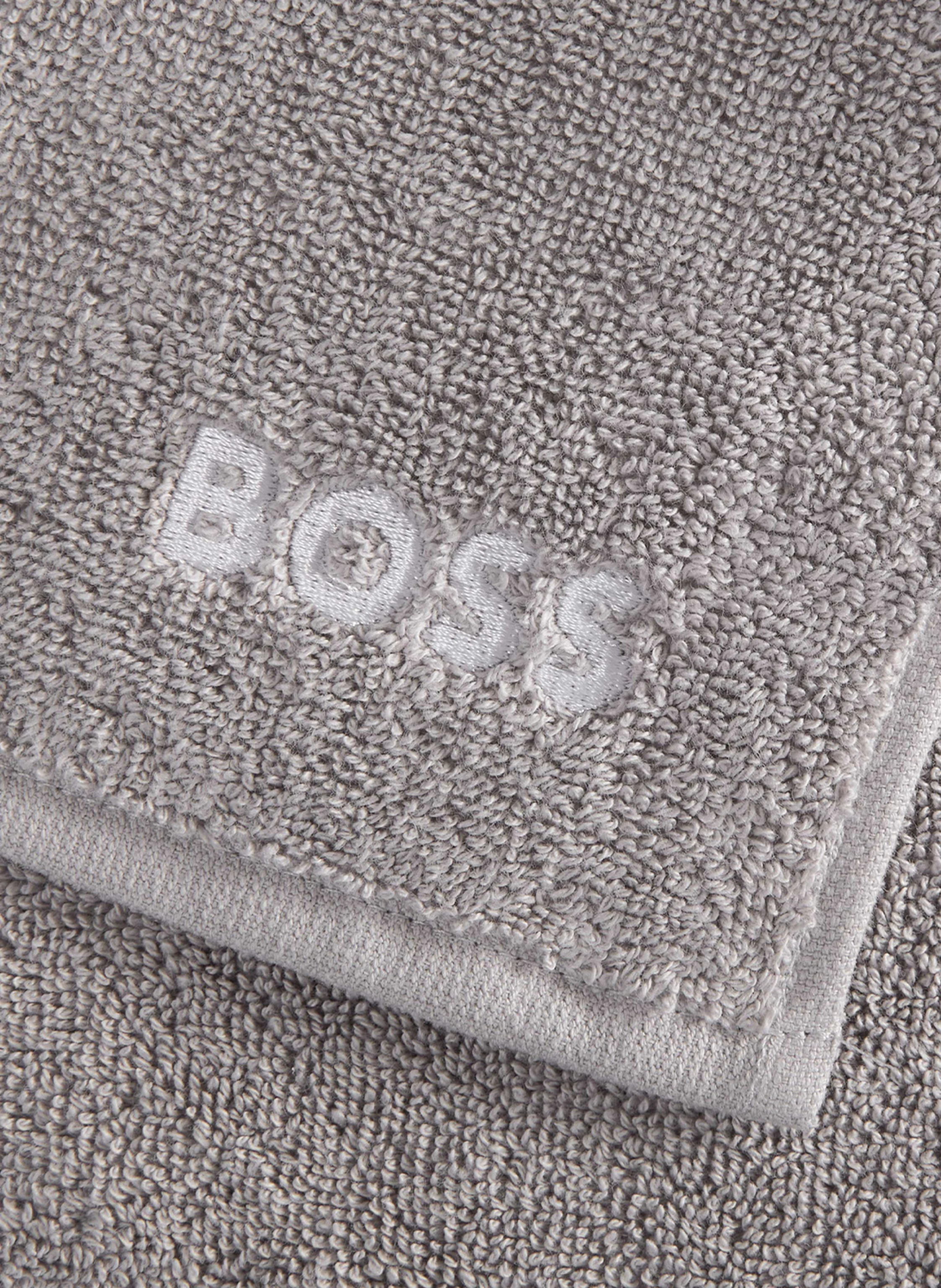 BOSS 4er-Set Waschlappen PLAIN WASCHLAPPEN 4ER SET