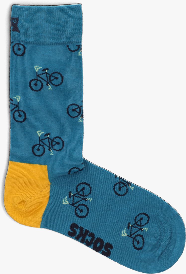 HAPPY SOCKS blauwe happy socks sokken bike