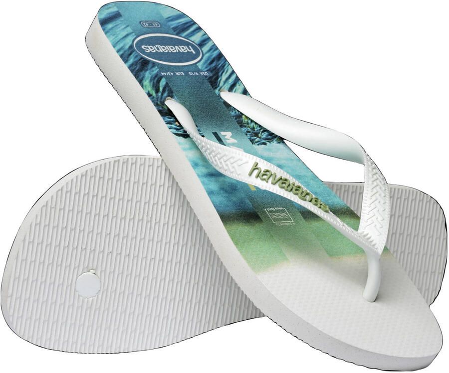 Havaianas HAV. TOP SURFER I Wit Wit Heren Slippers Wit Wit