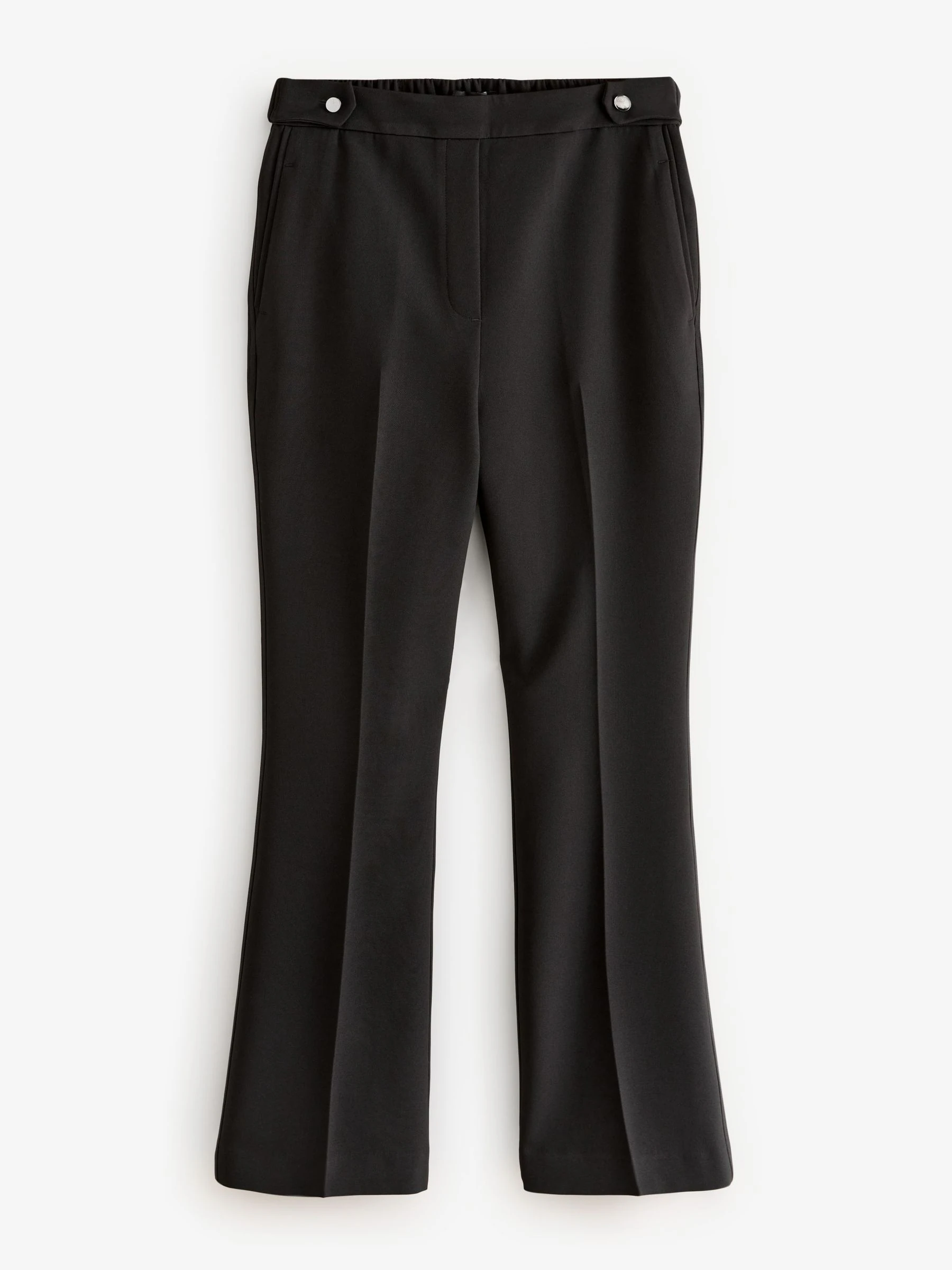 Zwart - Modieus gesneden bootcut broek
