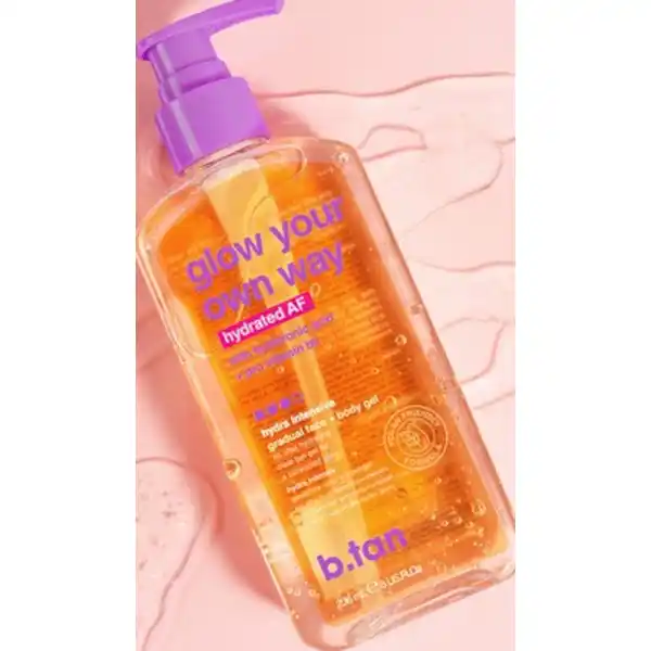 Glow Your Own Way Hydrated AF Face & Body Self Tan Gel