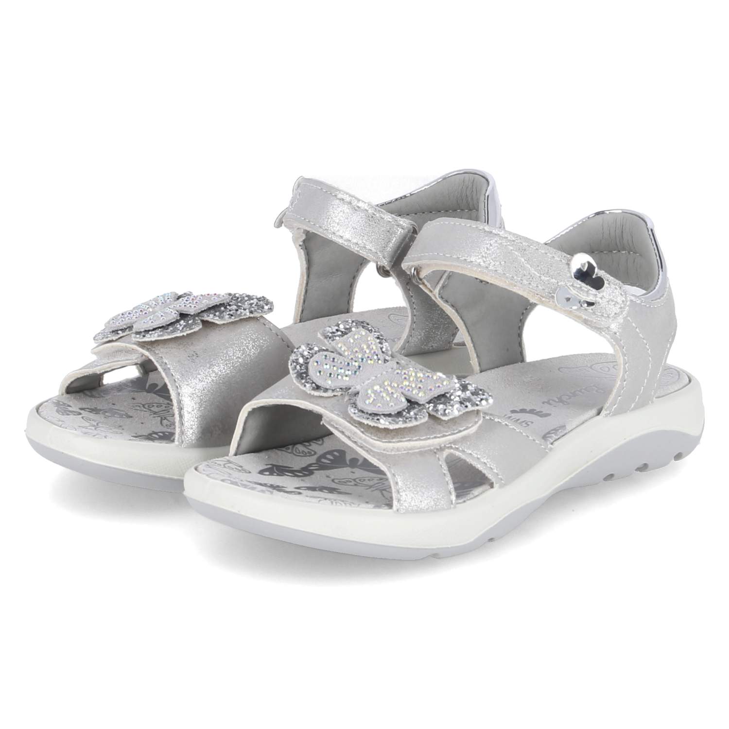 Lurchi Sandalen FARFALLA - silver