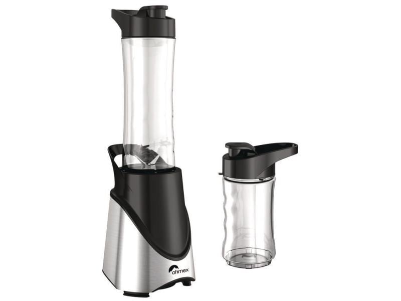 OHMEX Standmixer OHM-SMT-5050 Silber/Schwarz Mixer für Smoothies