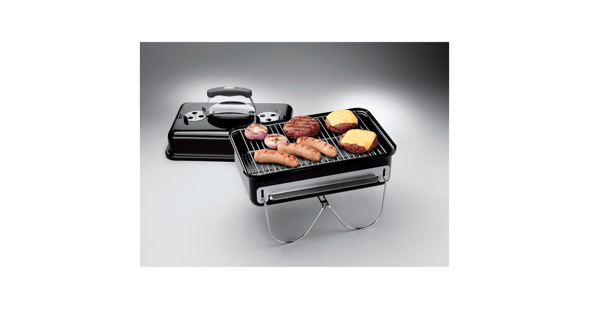 WeberGo-Anywhere houtskoolbarbecue  (Zwart)