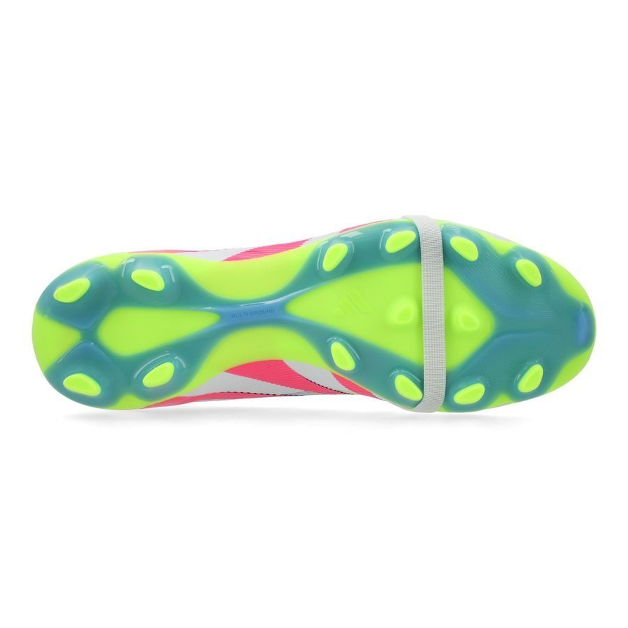 adidas Predator Pro Fold-over Tongue MG Celestial Victory - Blanc/Lucid Pink/Lucid Lemon
