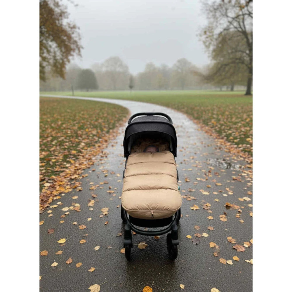 Køb KongWalther Puffer Creme Footmuff / Østerbroposen