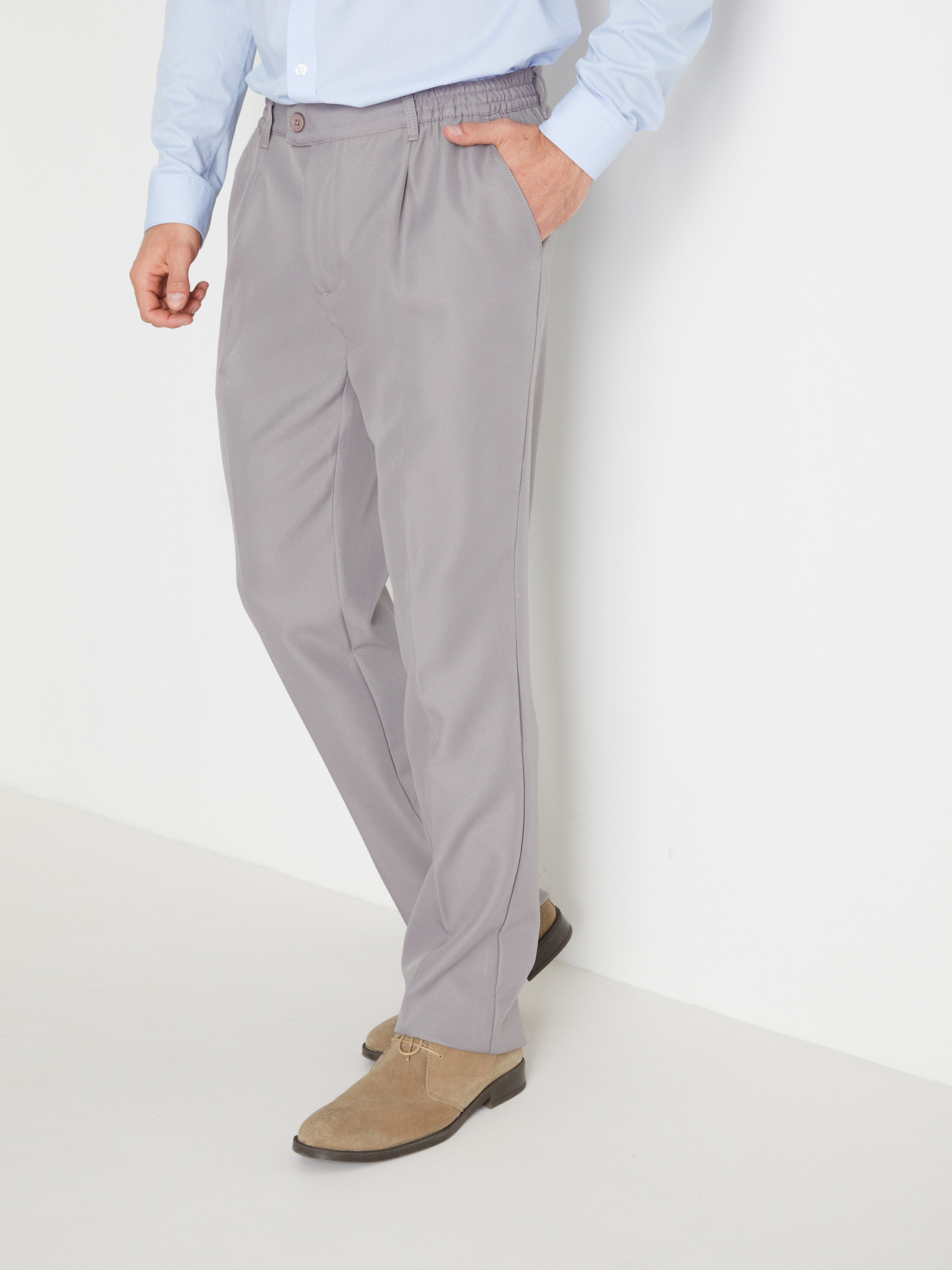 Pantalon tout confort élastiqué côtés