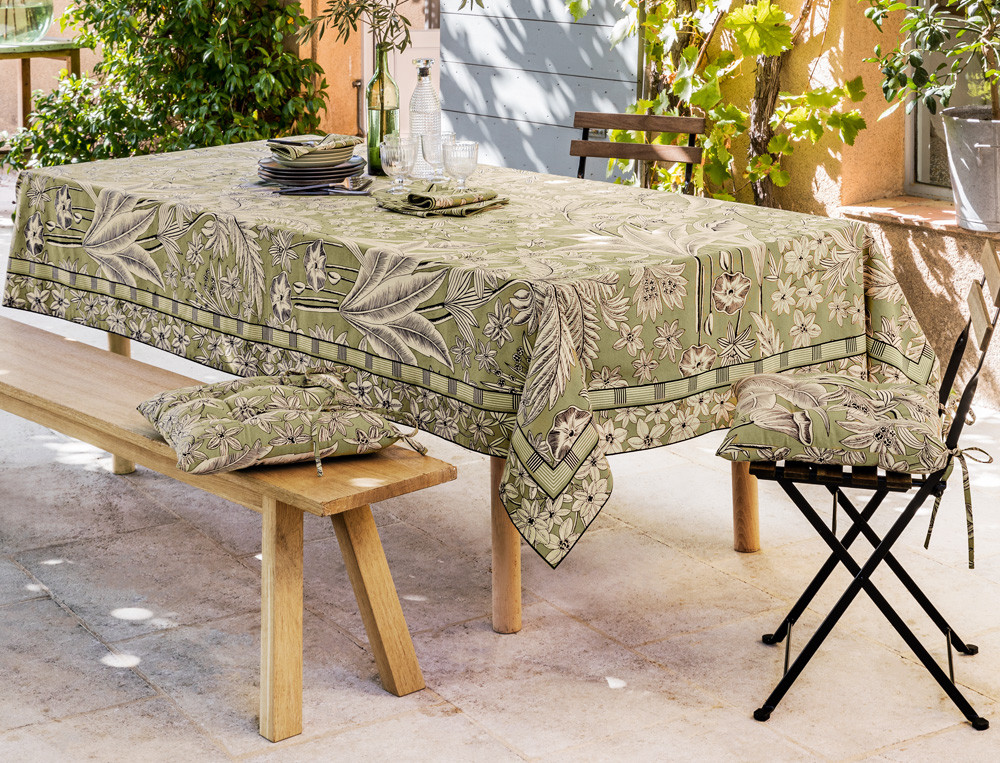 Lot de 2 galettes de chaise-Pistache