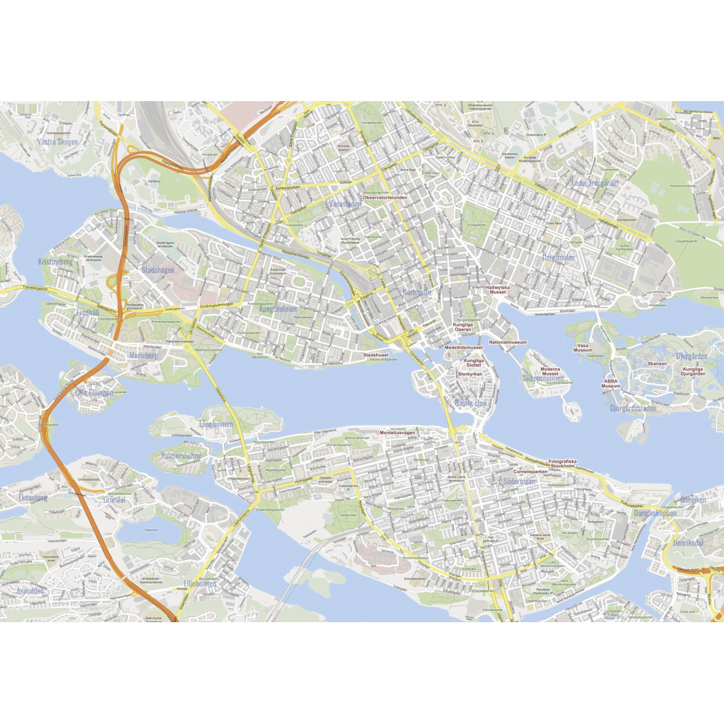 Mypuzzle Stockholm - 1000 Pièces