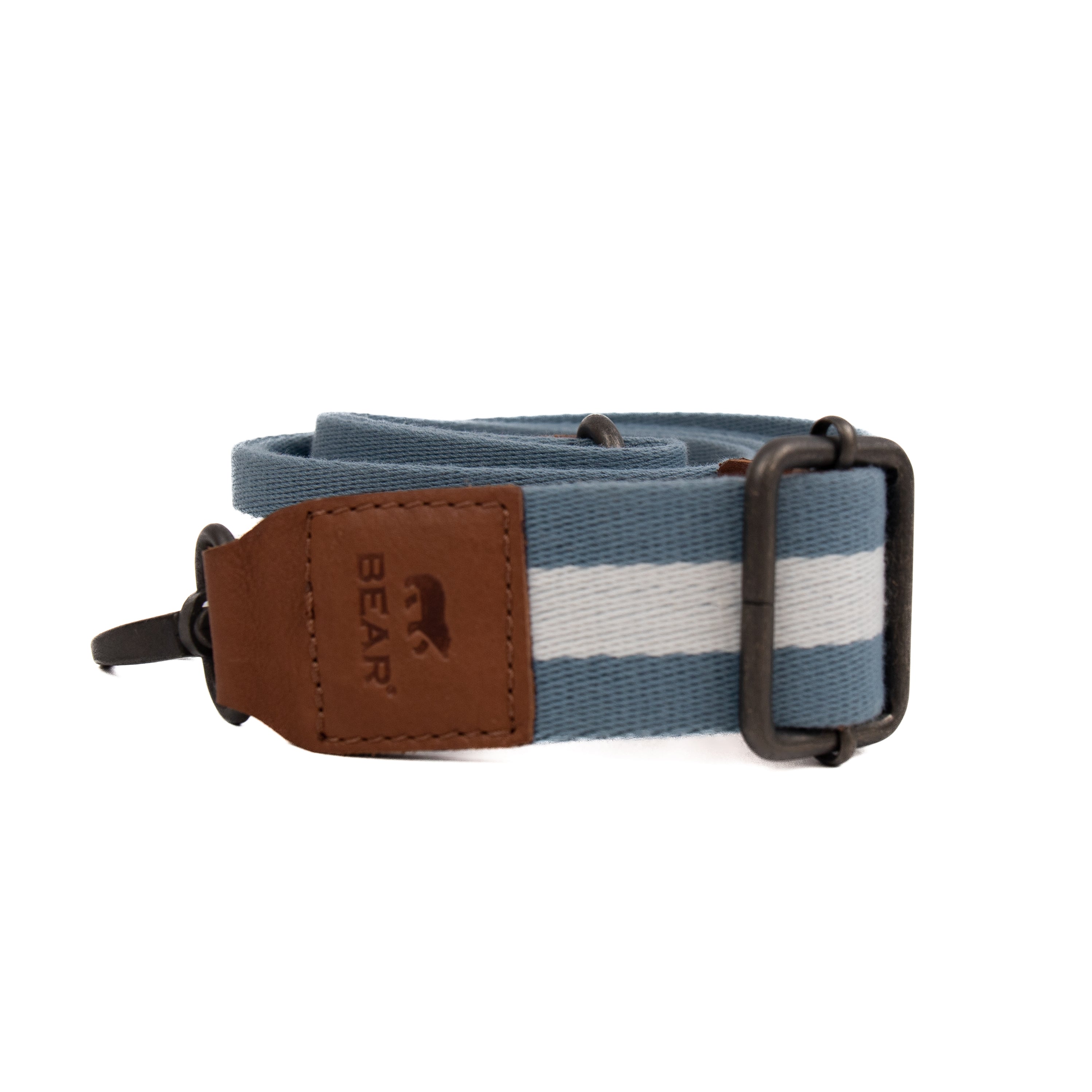Bag strap 'Puck' lichtblauw/wit Lichtblauw/wit