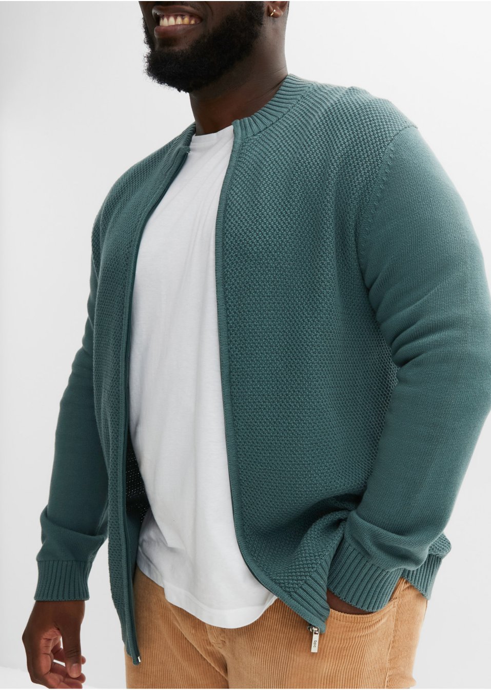 Gilet en maille coupe confort