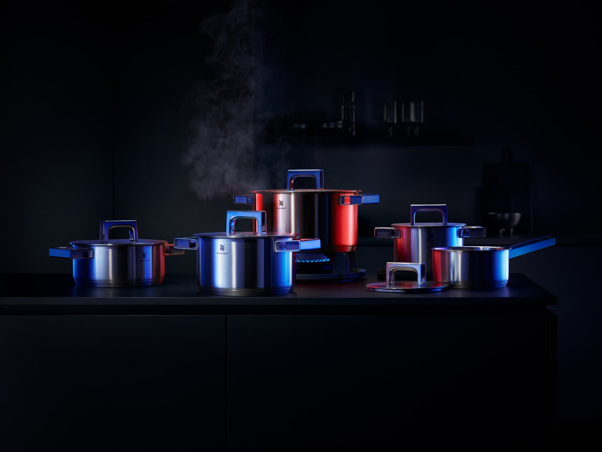 WMF Topf-Set ULTIMATE COOL 5-teilig Edelstahl