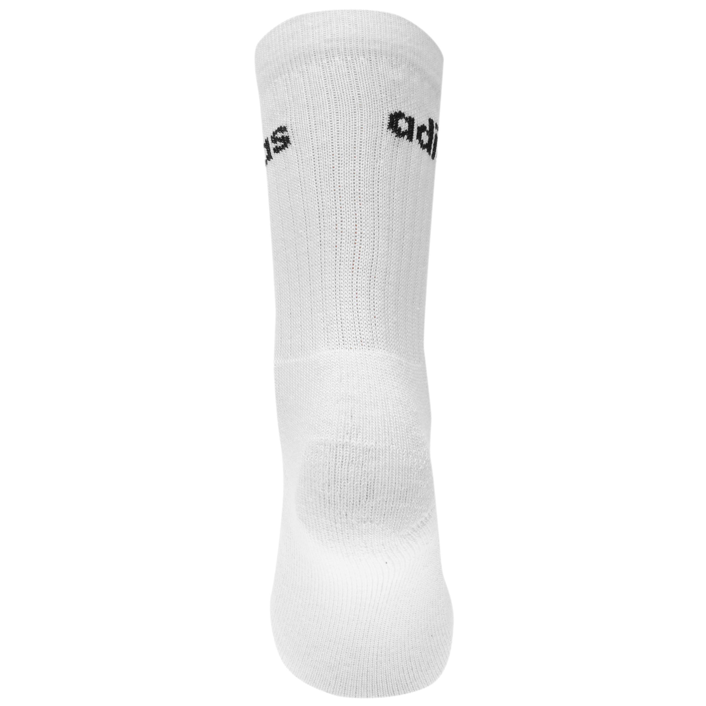 adidas Half-Cushioned Crew 3 Pack Socks