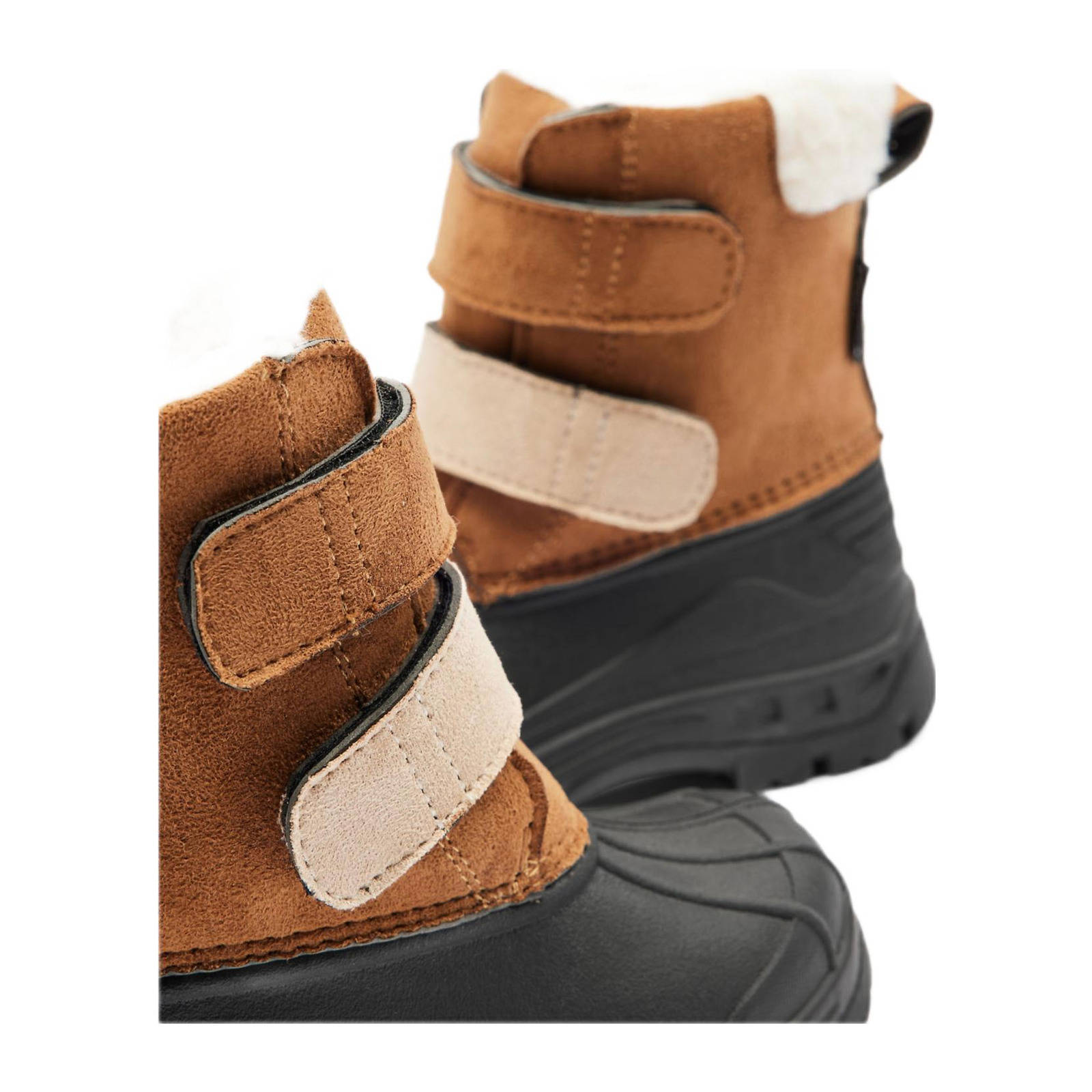 Cortina snowboots cognac/zwart