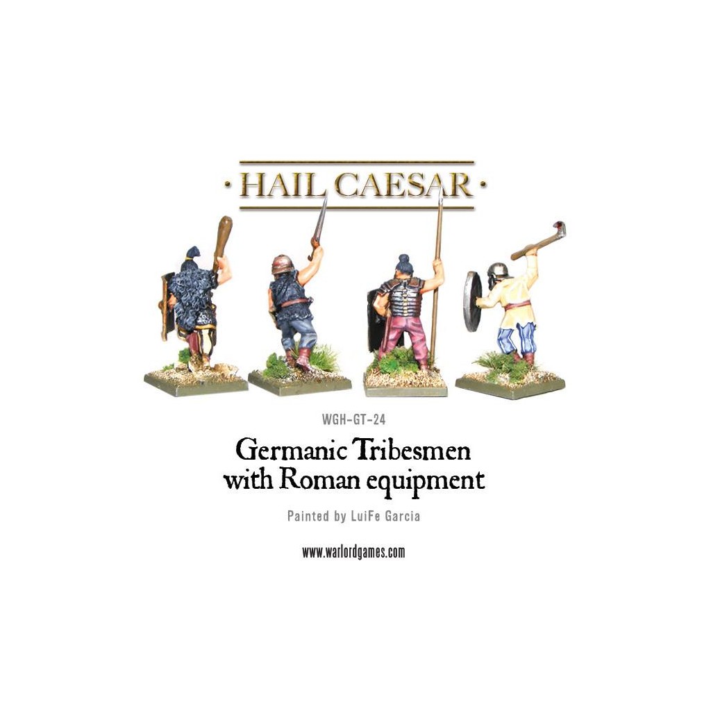Hail Caesar - Germanic tribesmen with Roman equipment