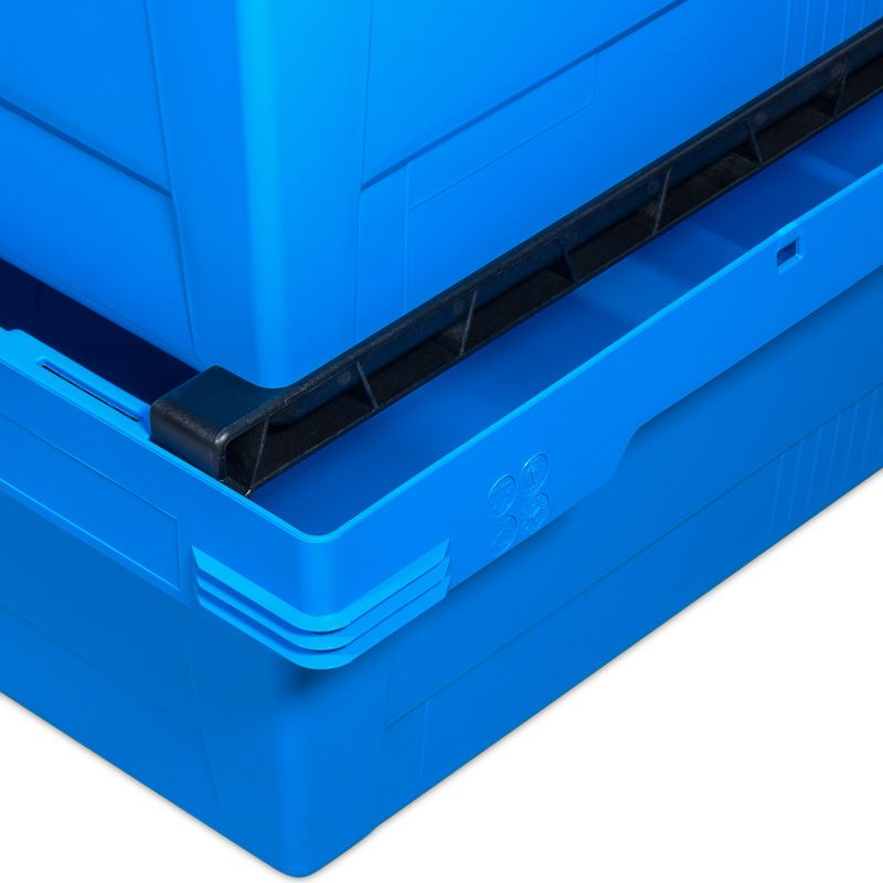 PROREGAL Stapelbeugels voor conische herbruikbare stapelcontainers, 2 stuks, zwart, opbergdoos, eurobox, transportdoos