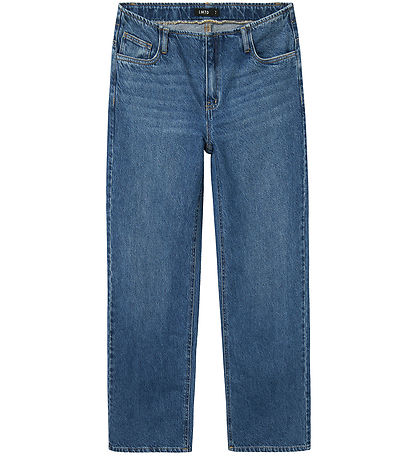 LMTD Jeans - NlfKimnolin - Wide - Medium Blue Denim