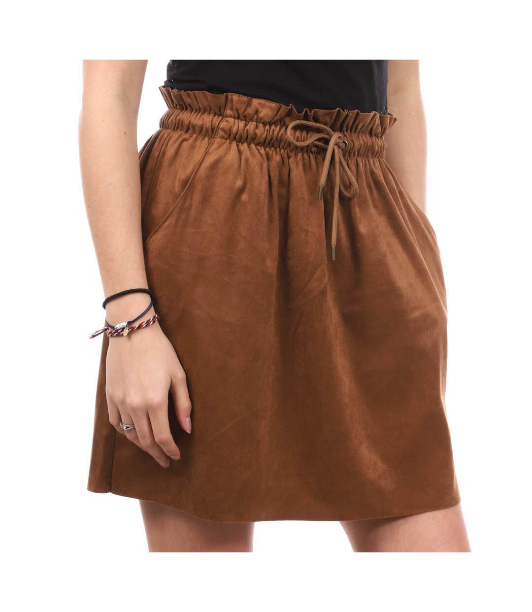 Jupe Marron Femme Teddy Smith Jezina 2