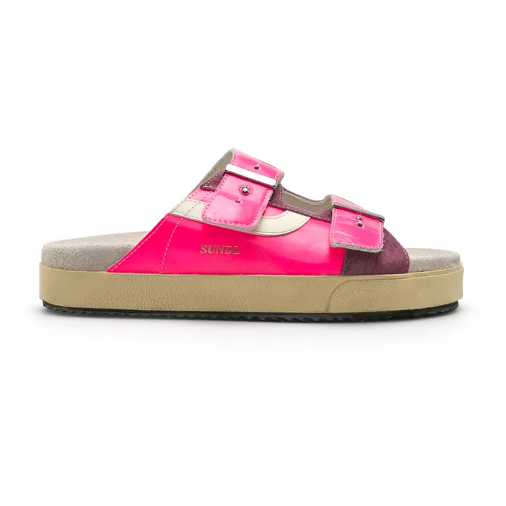 Hidnander Sandales Sundl | Rose fluo