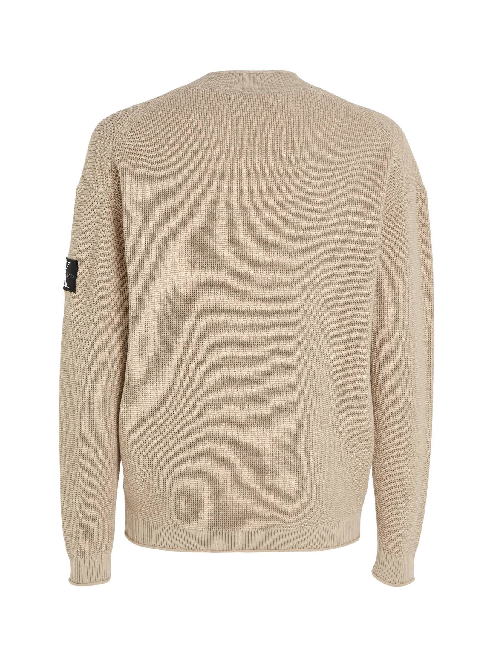 CALVIN KLEIN JEANS| Herren Strickpullover BADGE