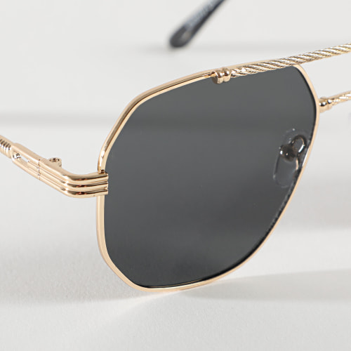Lunettes De Soleil CV2319 Noir Doré