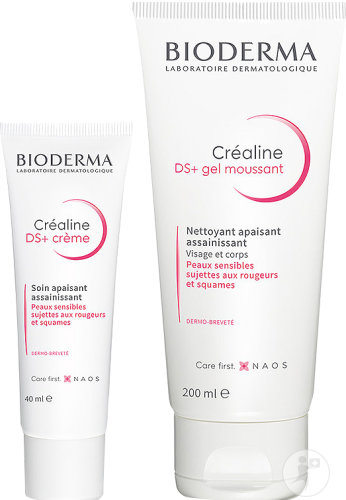 Bioderma Sensibio Routine DS+ Dermatite Séborrhéique Gel Nettoyant 200ml + Crème 40ml