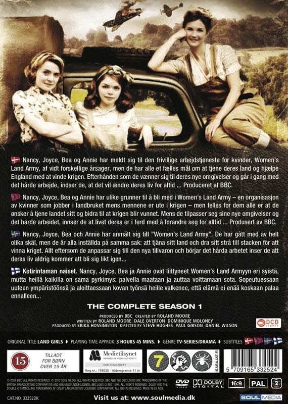 Land Girls - Sæson 1 - Bbc - DVD
