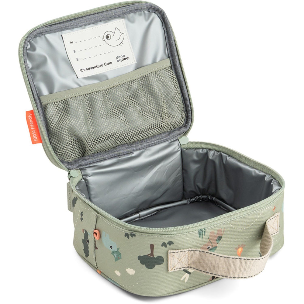 Køb DonebyDeer Green Tiny Trails Tiny Insulated Frokost Taske